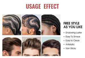 OEM özel etiket organik erkekler saç pomatı güçlü tutun saç şekillendirici ürünleri özel saç vaksı pomad - Product Image 5