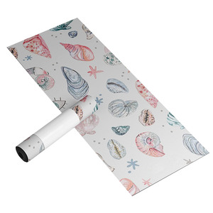 Tapis de yoga pliable en suède et caoutchouc avec design artistique exclusif personnalisé, sac de transport inclus, antidérapant, adhérence écologique pour la maison, la salle de sport et les exercices de gymnastique - Product Image 1