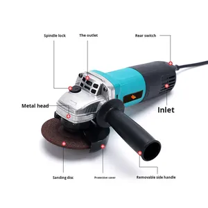 Alat Perkakas Listrik Gerinda Sudut Daya Variabel Gergaji Rantai Rumah Tangga Portabel Multi-Fungsi Alat Kombinasi Gerinda Sudut - Product Image 2