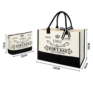 Tùy chỉnh 70th quà tặng sinh nhật cho vải Tote Túi du lịch bánh, công suất lớn đoán du lịch cổ điển sang trọng Túi xách & mỹ phẩm Túi - Product Image 2