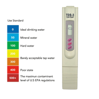 Testeur TDS/température 2 en 1, moniteur de qualité de l'eau, analyseur de pureté, TDS-3, pour piscines et aquariums