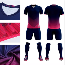 Elegantes uniformes deportivos y de fútbol personalizados unisex, camiseta de fútbol para hombre con nombre de equipo '<span class=keywords><strong>Argentina</strong></span>' - Product Image 3