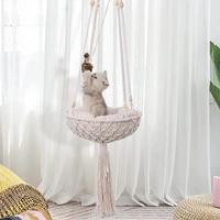 Corde de coton paniers bébé cadeau paniers paille pour enfants formes fruits avec poignée cadeaux en vrac petites poignées rondes art tissé à la main
