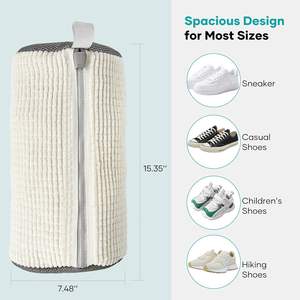 Sacs à linge spéciaux pour chaussures pour lavage en machine, sac de protection anti-déformation pour le lavage des chaussures, sac de protection pour le lavage des chaussures - Product Image 3