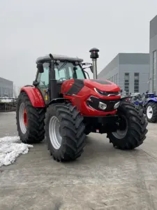 Mesin Pertanian traktor 4 roda traktor 185hp traktor pertanian besar untuk pertanian