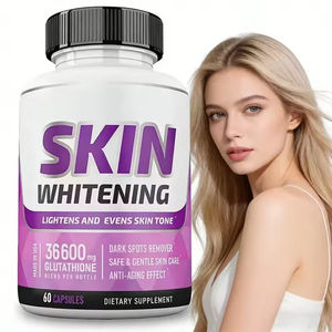 Cápsulas de Glutatión de 36600 mg de Fábrica OEM, Suplemento Blanqueador y Antienvejecimiento que Contiene Vitamina C y Colágeno para Adultos - Product Image 1