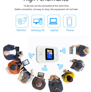 Router Móvil 4G LTE Versión Eurasia, Punto de Acceso WiFi Portátil, Módem con Tarjeta SIM, Dispositivo de Red para Viajes en Auto, Pantalla a Color EU <span class=keywords><strong>E5785</strong></span> - Product Image 6
