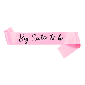 Bleu rose grande soeur/frère à être ceinture sœur aînée frère cadeau pour les célébrations de douche de bébé et les fêtes de bienvenue des nouveau-nés - Product Image 3