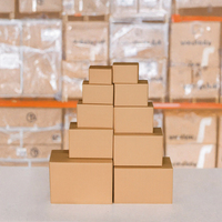 Boîtes Rigides Gaufrées en Matériaux Recyclés, Imprimées UV, Carton Rigide Estampé pour Logistique Postale Express – Vente en Gros Directe Usine Guangzhou