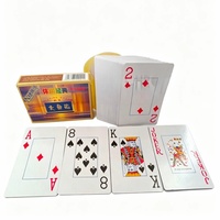 Cartes à jouer en papier extra larges avec index géants pour les personnes malvoyantes, faciles à lire pour les soirées de jeux en famille