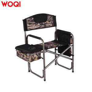 เก้าอี้แคมป์ปิ้ง Woqi โครงอะลูมิเนียม ผ้า Oxford พับได้ พกพาสะดวก สำหรับตกปลา ท่องเที่ยว ปิกนิก - Product Image 2