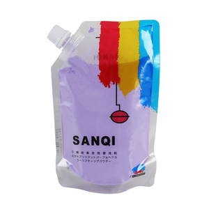 CHEZAI Poudre décolorante professionnelle sans poussière et sans ammoniaque 400g Kératine Anti-jaunissement Répare les cheveux abîmés Usage en salon Lift 9+ Premium - Product Image 1