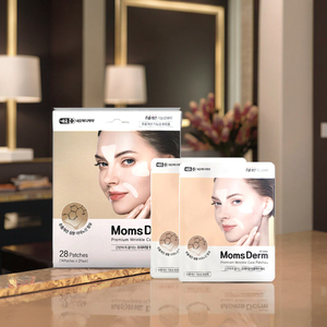 โมสเดิร์มแผ่นแปะดูแลริ้วรอยระดับพรีเมียมไฮโดรเจลสำหรับบำรุงรอบดวงตาให้ความชุ่มชื่นในการยกกระชับหน้าผาก - Product Image 1