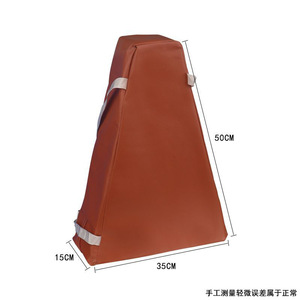 Coussin de positionnement trapézoïdal en coton, support pour les jambes, tapis de soins de santé pour massage, fitness, mise en forme du corps - Product Image 2