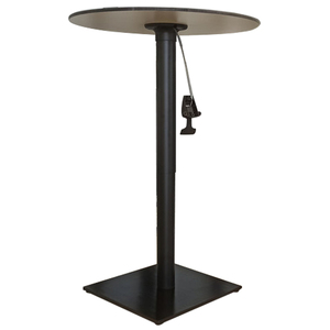 <span class=keywords><strong>Base</strong></span> de Mesa Ajustable en Altura con Cilindro de Aire de Aluminio con Recubrimiento en Polvo Personalizable, Disponible en Varios Tamaños - Product Image 4