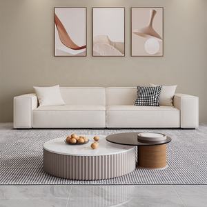 أريكة إيطالية مربعة الشكل ملائمة لغرفة المعيشة وغرفة النوم وبهو الفندق - Product Image 2