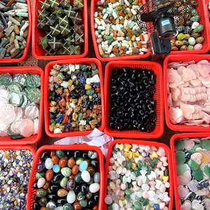 Giải phóng mặt bằng bán dễ thương pha lê thủ công mỹ nghệ hỗn hợp vật liệu đặc biệt cung cấp hình dạng động vật mini khắc chữa bệnh đá bán bởi Kilo. - Product Image 3