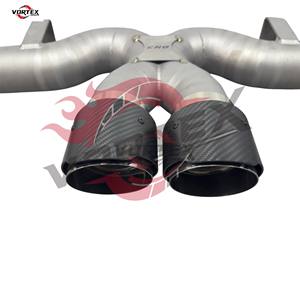 Système d'échappement Catback à soupapes en titane de grade 5 Vortex, compatible avec Porsche 992 GT3 4.0 2022-2025, installation facile, échappement performant - Product Image 5