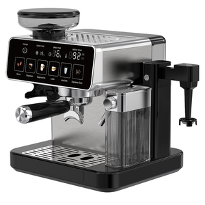 Machine à café expresso automatique Newle, 20 bars, fonction café froid, mousseur à lait intégré, réservoir en acier inoxydable, pour la maison et la cuisine - Product Image 5