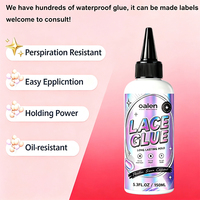 Colle pour perruque à maintien extrême grande taille, résistante à l'eau, forte adhérence, pour perruque frontale, colle invisible pour perruque