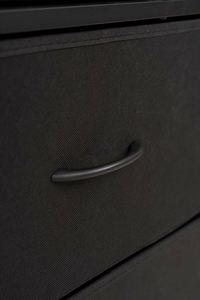 1. Fabric <b>Cabinet</b> for Living Room, Durable Stainless Steel MDF Modern Freestanding Panel Pine, Various Color Sample Support - Product Image 3