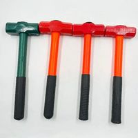 Marteau octogonal en acier au carbone de haute qualité avec poignée en PP résistant aux chocs, 2LB 3LB 4LB, personnalisable OEM/ODM, fabriqué en Chine