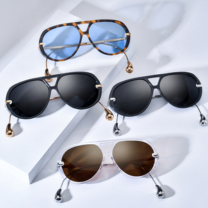 Lunettes de <span class=keywords><strong>soleil</strong></span> polarisées en acétate Borregls pour hommes, nouvelle collection 2026, de <span class=keywords><strong>marque</strong></span>, haute qualité, pour femmes, style rétro pilote, protection UV400, modèle 11273 - Product Image 2