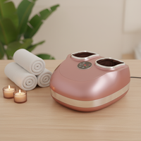 YIJIAN OEM-unterstütztes praktisches beheiztes Luftkompressions-Fußmassagegerät mit Zeitschaltuhr-Funktion