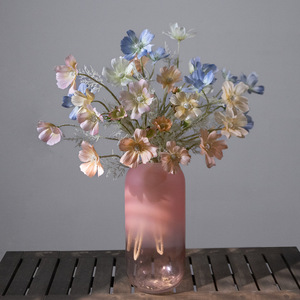 Fleurs artificielles de gardénia, branche unique, marguerite réaliste et gypsophile pour décoration de mariage et de maison - Product Image 2