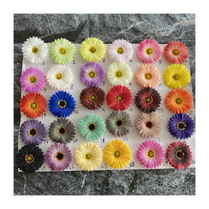 Suzume Ii <b>Single</b> Pu Gerbera Daisy 32cm Soft Rubber Artificial <b>Flower</b> Wedding Home Decor - Product Image 5