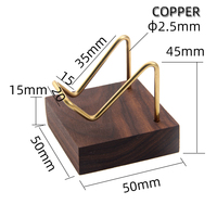 Présentoir en bois cristal, nouveau style, 1 pièce, base en pierre, support de boule en verre, sphère