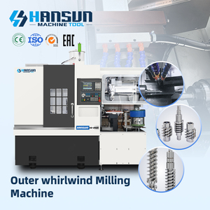 Centre de tournage CNC à broche unique HANSUN haute productivité, Torno à tourbillon extérieur pour usinage de métaux moyens, haute rigidité 6 - Product Image 1