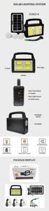 Kit d'éclairage solaire LED 6V à protection IP55 pour jardin et route, directement de l'usine - Product Image 6