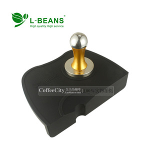 แผ่นรองกดกาแฟ L-Beans ป้องกันการลื่น สำหรับทำเอสเพรสโซ พร้อมฐานสแตนเลส - Product Image 5