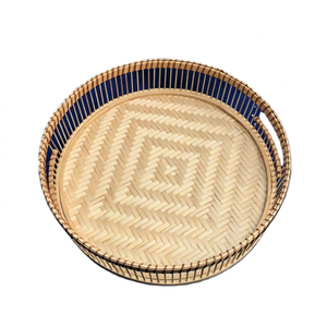 Bandeja de Bambú Ecológica Hecha a Mano en Vietnam, Marca Huang Dang, Alta Calidad, Tamaño y Logotipo Personalizables para Uso en Restaurantes, Precio al por Mayor - Product Image 1
