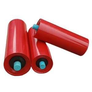 Заводская Подгонянная Нержавеющая Сталь Конвейерная направляющая ролики новая углеродистая сталь горнодобывающая лента Конвейерный ролик с роликовым подшипником - Product Image 1