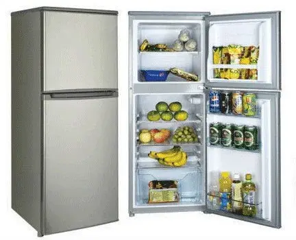 BCD-76 double door refrigerators top freezer fridge portable mini home appliance