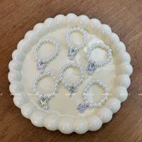 Mini-collier de perles pour accessoires de poupée, décorations DIY, ornements, matériaux pour tenues de poupées en peluche, fournitures de décoration pour jouets de collection, vente en gros