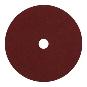 แผ่นกระดาษทรายใยแก้ว BOX 5 ขนาด 7 นิ้ว, ความหยาบ 80, ยี่ห้อ TRUPER - Product Image 1