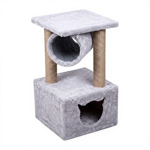 Acogedor Parque de Juegos Tipo Túnel para Gatos Modernos Curiosos - Product Image 1
