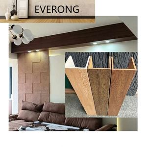 Poutre de plafond en bois de faux polyuréthane PU léger construisant des produits architecturaux structurels par intérieur décoratif pour la maison - Product Image 2