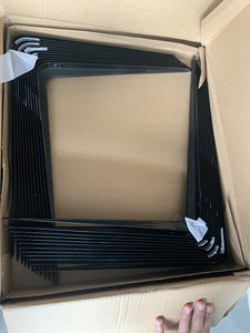 Support d'étagère triangulaire en acier avec revêtement en poudre pour meubles - Product Image 3