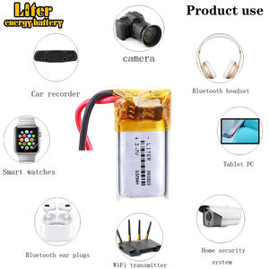 Lityum polimer pil 3.7V 55mah 301025 lipo litre enerji pil ı ı ı ı ı ı ı ı ı ı ı ı ı ı ı ı ı ı ı ı-polimer pil paketi akıllı saat - Product Image 5