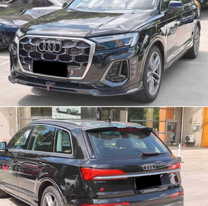YICKU Nuovo Kit Paraurti di Alta Qualità Stile Rspider per <span class=keywords><strong>Audi</strong></span> <span class=keywords><strong>Q7</strong></span> 2024, Labbro Anteriore, Diffusore Posteriore, Ala Superiore in Fibra di Carbonio Nera, Adattamento 100% - Product Image 4