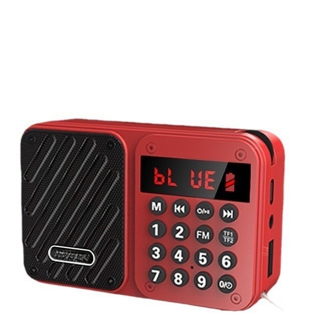 New 837 Portable Card Insert Radio Multifunctional Mini Audio Player Outdoor Smart Small Speaker