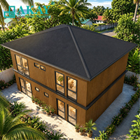Casa Contenedor Expandible Plana de Fabricantes Chinos AKAY, Casa Modular Pequeña de 3 Dormitorios, Casa Móvil con Panel Sándwich Aislado