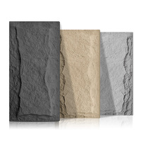 Faux pierre artificielle en PU champignon Pu dalle de pierre douce en polyuréthane facile à transporter facile à construire concepteur