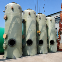 Colonne de dénitrification à l'ammoniac pour le traitement des brumes d'acide sulfurique et du SO2, technologie de lavage humide avancée, pompe 304