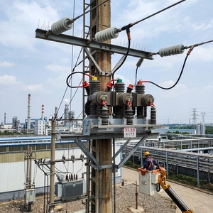 Disjoncteur à vide haute tension intégré intelligent ZW32-12 avec transformateur <span class=keywords><strong>de</strong></span> courant (12 kV, 630 A, triphasé AC, 50 Hz) - Product Image 4