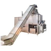 Op maat gemaakte multifunctionele industriële 304 roestvrijstalen tomatenpelschilmachine Commerciële stoomschilmachine voor fruit en groenten